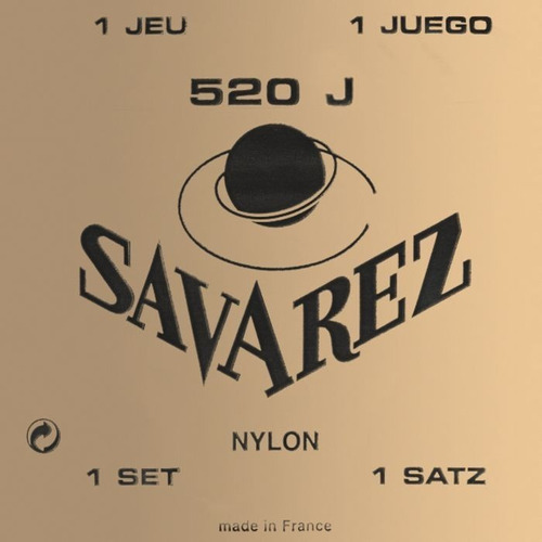 Cuerdas Para Guitarra Savarez 520 Tensión Normal/high/super