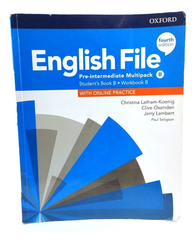English File Pre-intermediate Multipack B 4th Edition