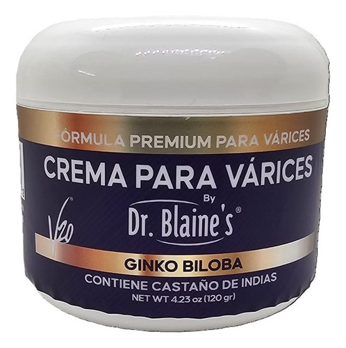 Crema Para Varices By Dr. Blaine´s / Vité 20 Fragancia Neutra