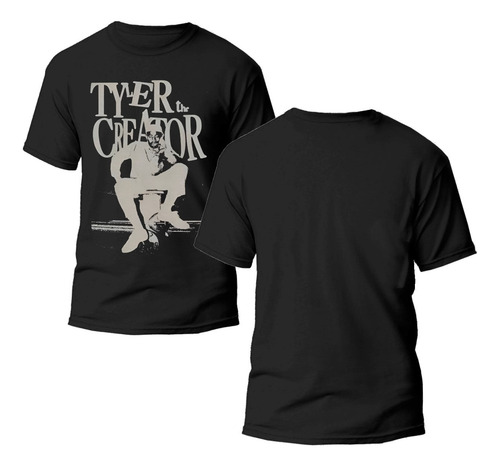 Playera Negra Estampado De Tyler The Creator 100% Algodón 08