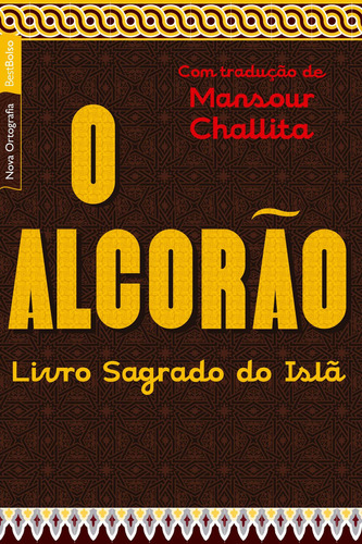 O alcorão (edição de bolso), de Profeta Maomé. Editora BestBolso, capa mole em português, 2020