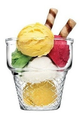 Set De Vasos Para Helado X6