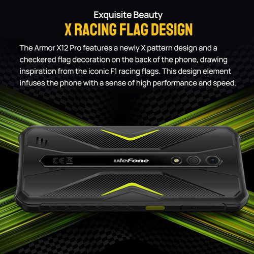 Ulefone Armor X12 Pro Celulares 8gb+64gb Octa-core 4860mah 5,45 Hd+ Cámara 13mp Android 13 Telefono Movil Golpes Gps/nfc/dual Sim