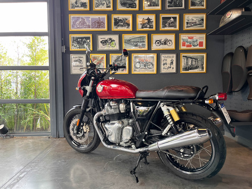 Royal Enfield Interceptor 650 Canyon Red Usada