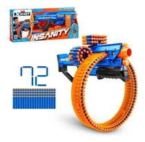 Comprar Lanza Dardos Insanity Mad Mega Barrel Con 72 Dardos X-shot