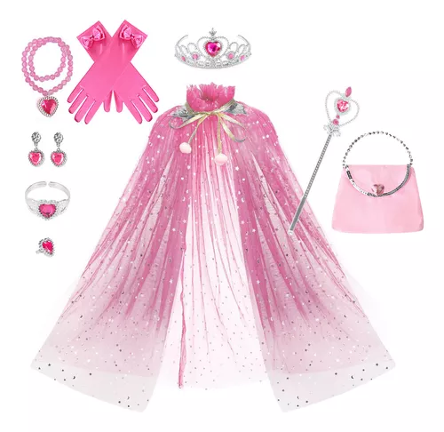 Disfraz Barbie Vaquerita Rosa Para Niña