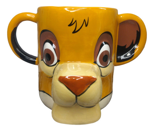 Mug 3d Cerámico Simba El Rey León