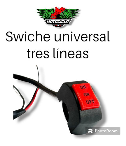 Switche Universal Tres Lineas