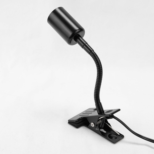 Foco Negro Fsliving Con Clip Angular Ajustable