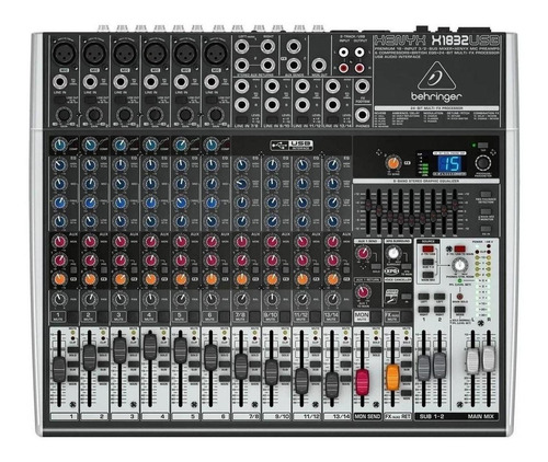 Consola Behringer X1832usb Xenyx De Mezcla 100v/240v