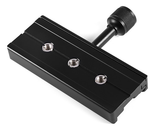 Placa De Fixação De Liberação Rápida, Adaptador Preto Qr-120