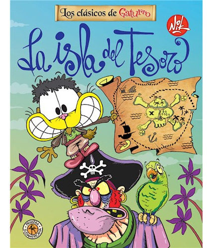 Libro Isla Del Tesoro (clasicos De Gaturro) (cartone) De Nik