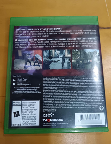 Stubbs The Zombie In Rebel Without A Pulse Para Tu Xbox One (Usado)