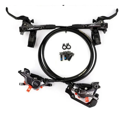 Freio A Disco Hidráulico Shimano Deore Xt M8120 4 Pistões