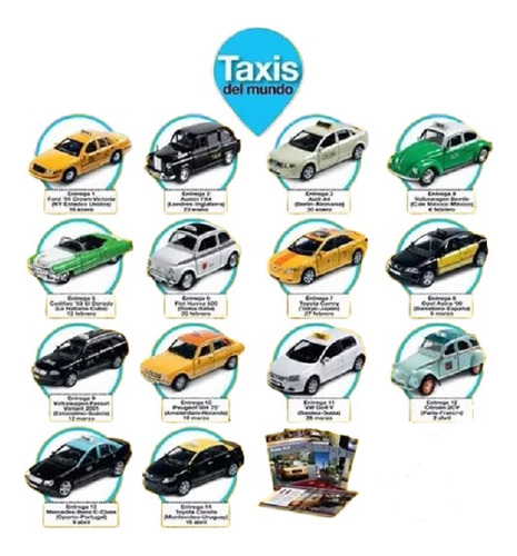 Coleccion Taxis De Mundo Del Comercio