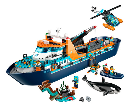 Lego City 60368 Arctic Explorer Ship - Original
