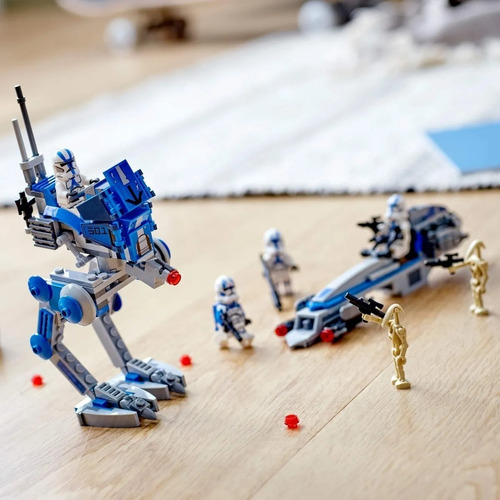 Imagen 11 de 12 de Lego® Star Wars - Soldados Clon De La Legión 501 (75280)