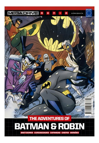 Mega Drive Mania Volume 12 - Batman & Robin, De Editora Europa. Editorial Europa, Capa Mole, Edição 2024-05-28 00:00:00 Em Português