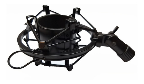Imagen 3 de 10 de Shock Mount Standard Para Microfono Condenser Marca Elefir