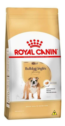 Ração Royal Canin Bulldog Inglês Para Cães Adultos - 12kg