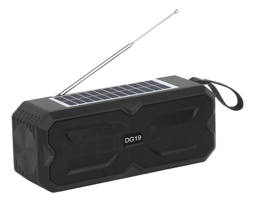 Batería De Audio Bluetooth Solar De Gran Capacidad Y Multifu