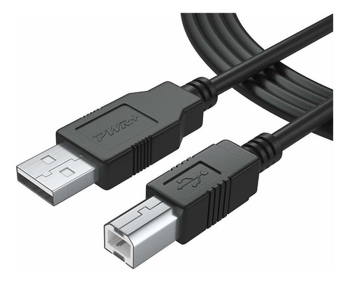 6ft Long Usb-2.0 Cable Type-a To Type-b High Speed Cord For