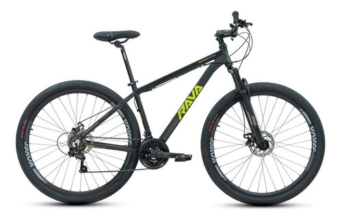 Bicicleta Rava Pressure 21v 29 X15.5 Preto/verde Tamanho do quadro 15.5