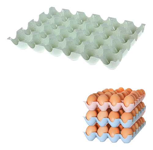 Jaulas Para Huevos, Plástico Plano Para Huevos A Granel, Con