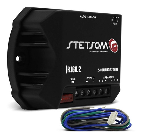 Imagem 2 de 7 de Kit Som Pioneer + Falante 2 Vias 6 + Boca 5 + Amplificador