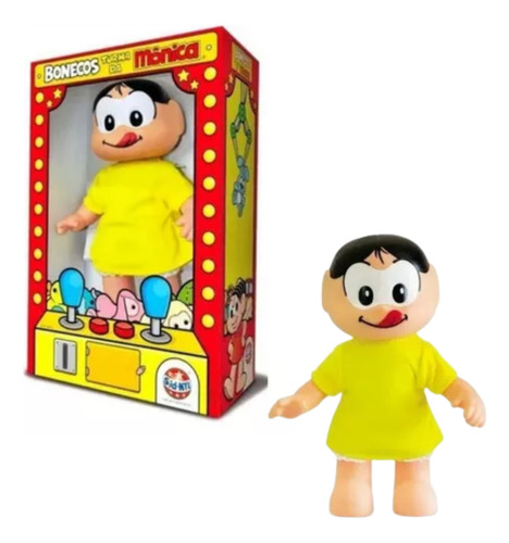Boneca Magali Turma Da Mônica Clássicos 35cm - Sidnyl