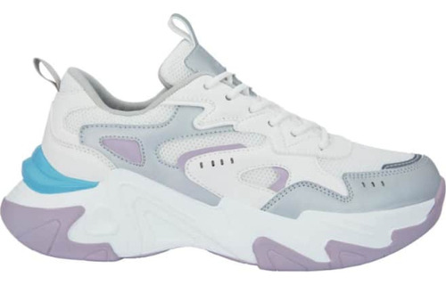 Tenis Urbano Chunky Belinda Peregrin 502a Blanco Mujer