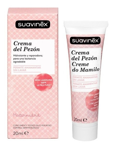 Suavinex Crema De Pezon 20ml