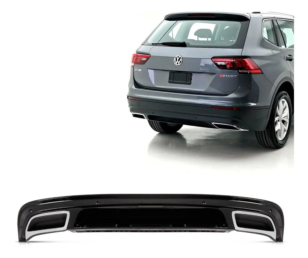 Kit De 4 Garde-boue Pour VW Tiguan R-Line 2018-2020 - Protection Anti-éclaboussures Avant/arrière - Plastique ABS Noir - 4