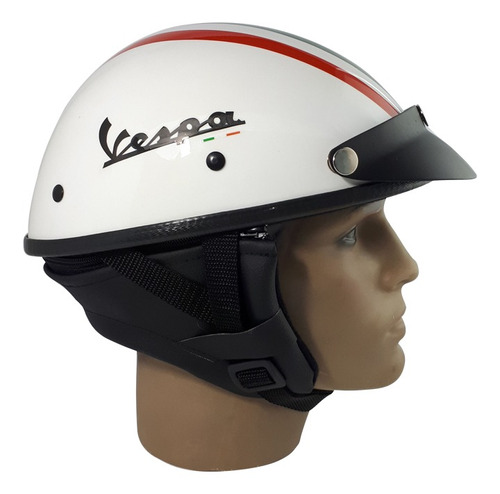 Capacete Coquinho Vespa Moto Scooter Elétrica Bike Ccc064