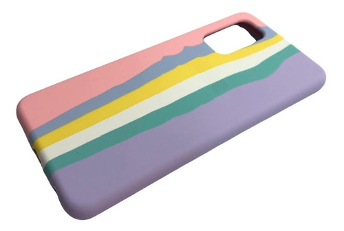 Case Silicona Para Samsung A32 4g Multicolor Arcoíris Random