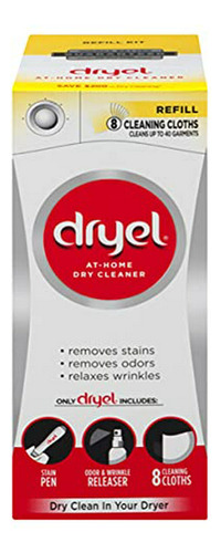 Kit De Recambio Para Tintorería Dryel At-home, Paquete De 4,