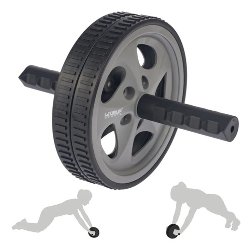 Roda Exercício Lombar Abdominal Desmontável Exercise Wheel
