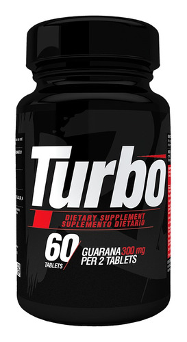 Turbo - Guaraná - 60 Tabletas Healthy America