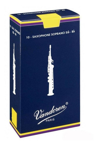 Vandoren Tradicional Cañas Sax Soprano