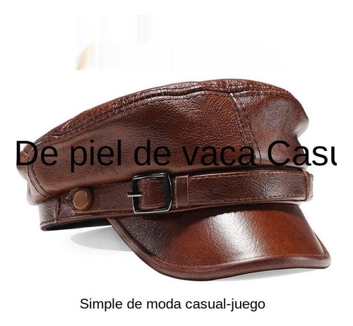 Sombreros De Cuero Para Hombres, Sombreros Planos