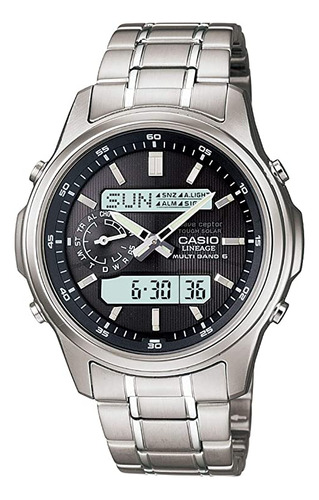 Casio Watch Lineage Tough Solar Radio Controlado Multibanda