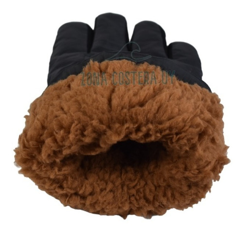 Guantes Impermeables Moto Termico Invierno Senderismo Gris