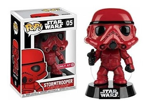 Funko Pop Star Wars Red Stormtrooper Mini Figura De Acción