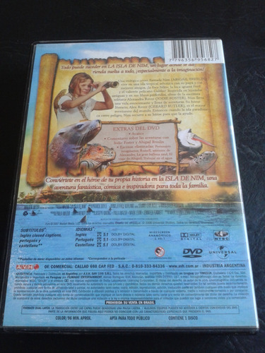 Coleccion-aventuras-la Isla De Nim-mimzy-dvd-2007