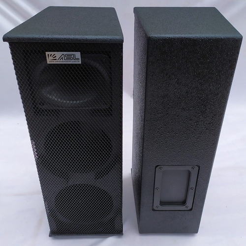 Imagem 2 de 5 de Par De Caixas Asl Gabinetes Vertical 2x6