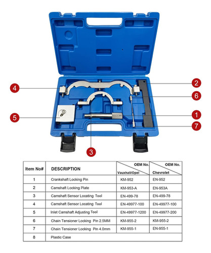 Kit De Herramientas De Sincronización De Motor Turbo, ...