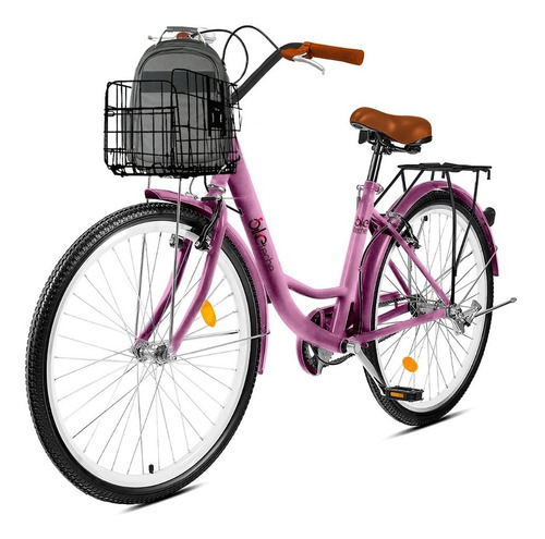 Bicicleta Vintage Retro R26 Bike Teche Cambios Shimano 7v Color Rosa