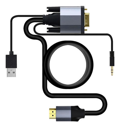 Proyector De Computadora Portátil Con Cable De Video Vga 1m