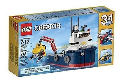 Juguete De Ciencia Lego 31045 Creator Ocean Explorer Para Ni