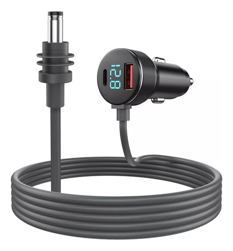 Para Starlink Antena Mini Cargador Usb Dual Con Voltímetro